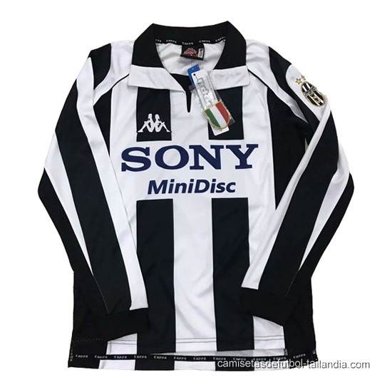 1ª Camiseta Juventus Manga Larga Retro 1997-1998 - Haga un click en la imagen para cerrar